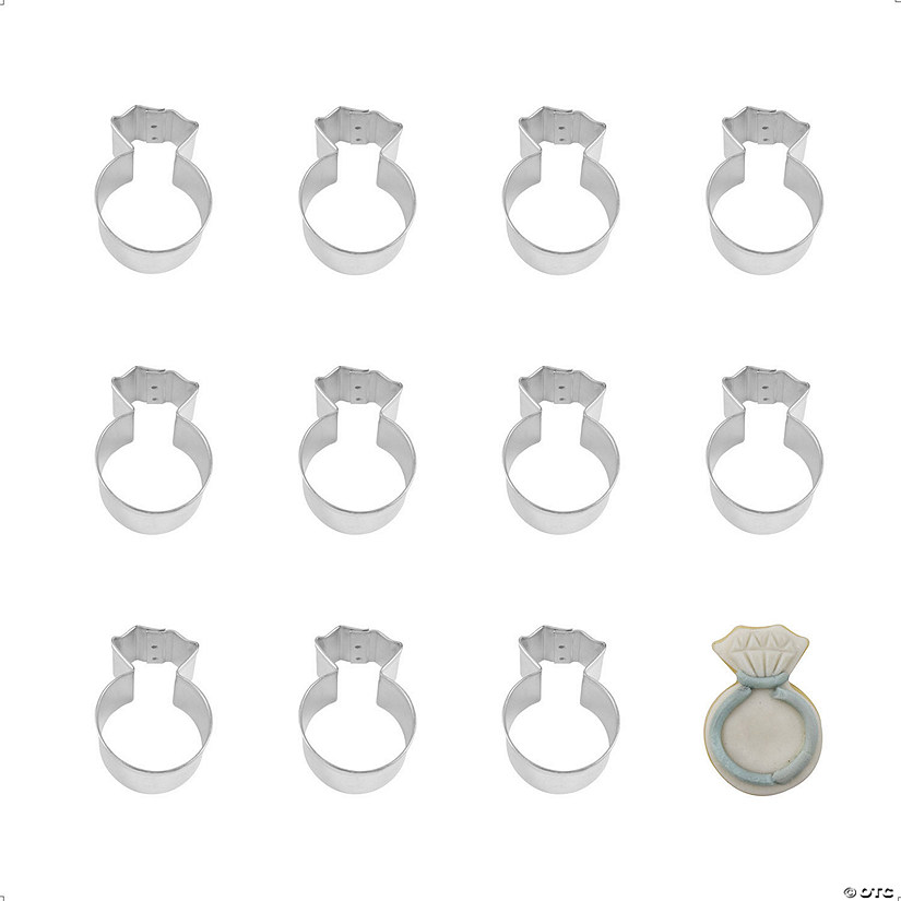Mini Ring Diamond Cookie Cutters Image