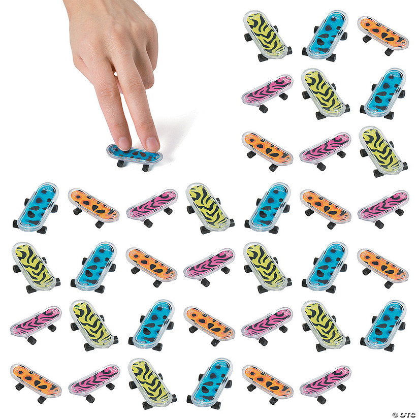 Mini Sassy Print Skateboards - 36 Pc. Image