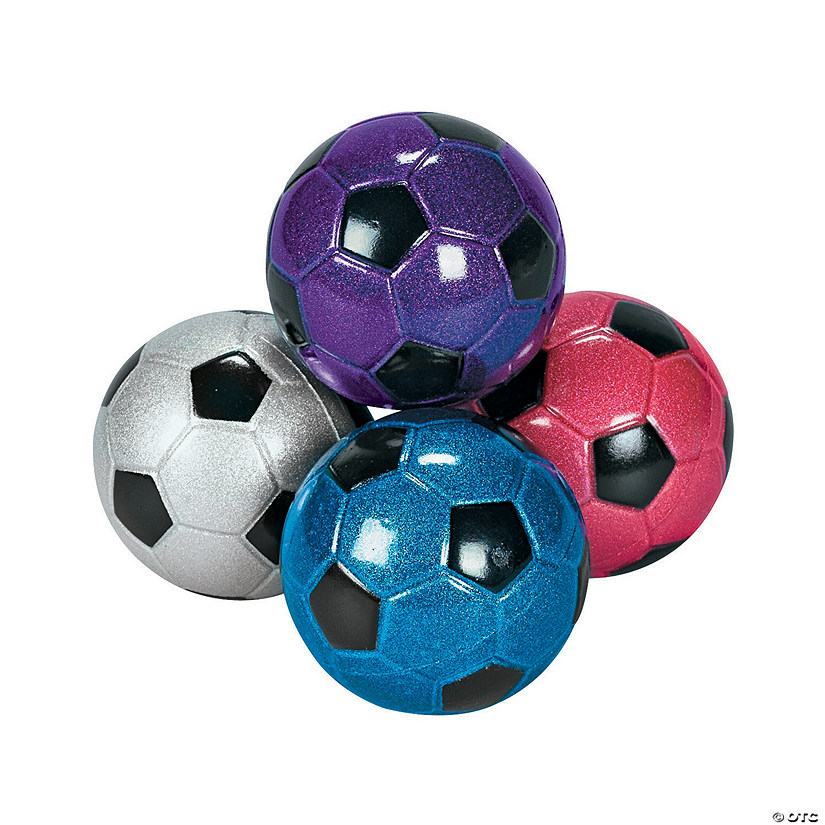 Mini Soccer Ball Handball Assortment - 24 Pc. Image