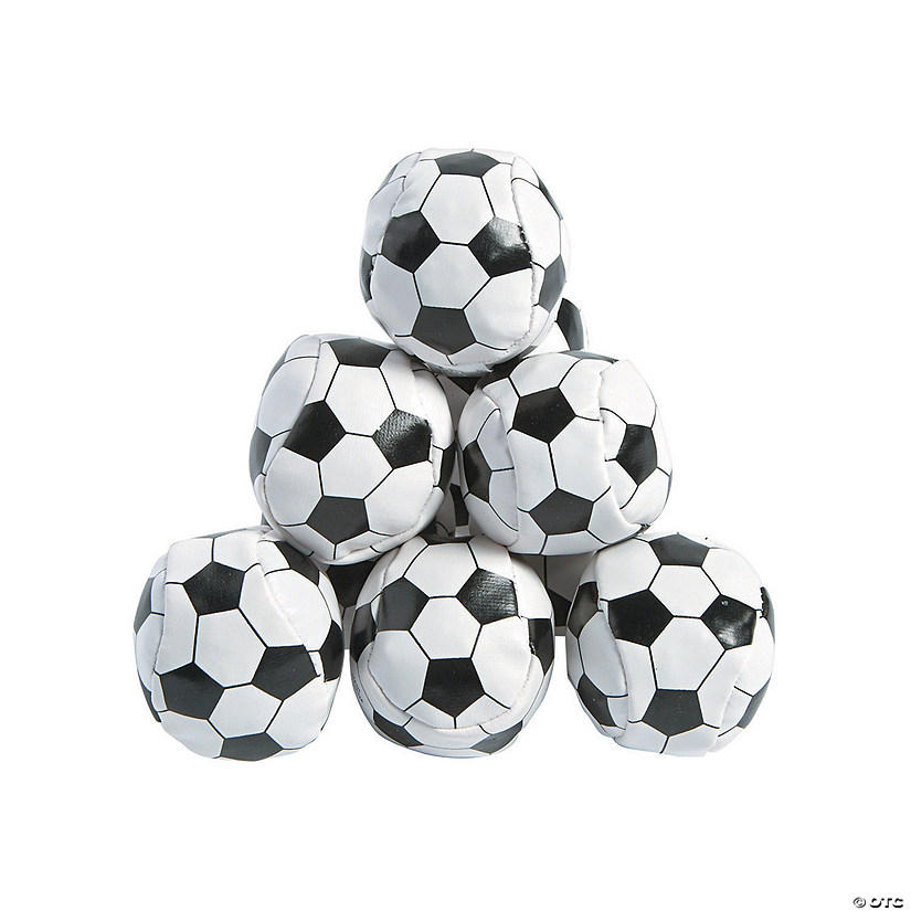 Mini Soccer Ball Kickballs - 12 Pc.