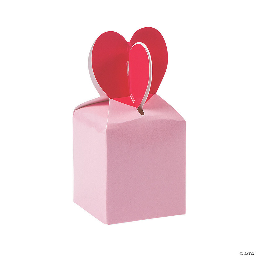 Mini Valentine Heart Favor Boxes - 12 Pc. | Oriental Trading