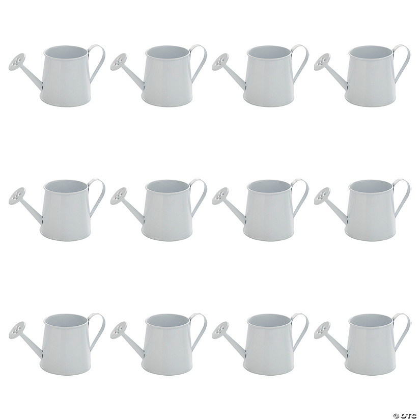 Mini Watering Can Tabletop Decorations - 12 Pc. Image