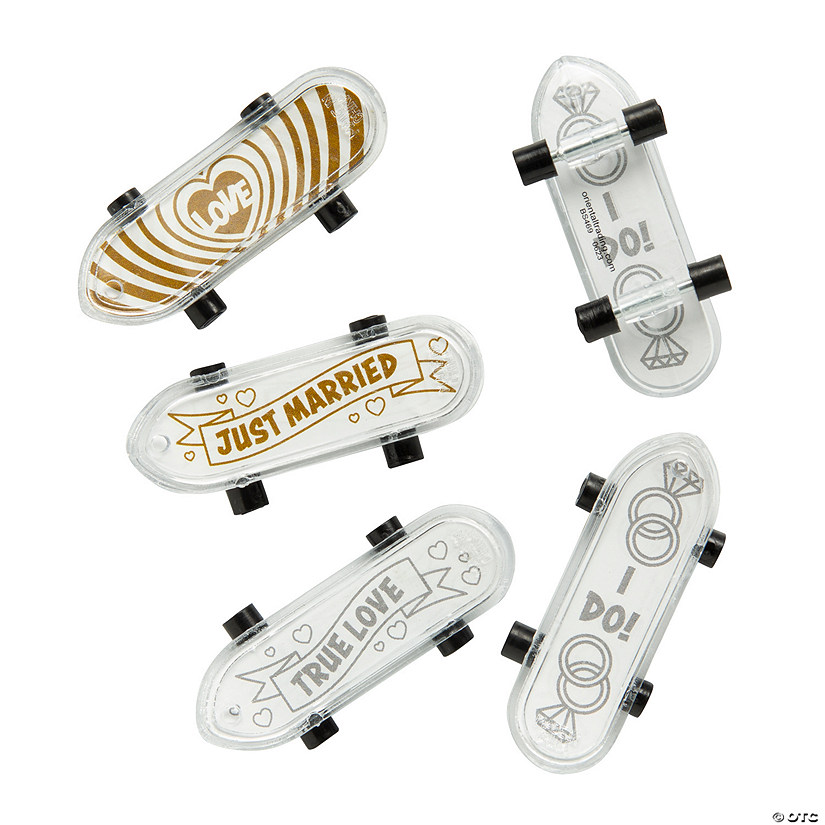 Mini Wedding Skateboards - 36 Pc. Image