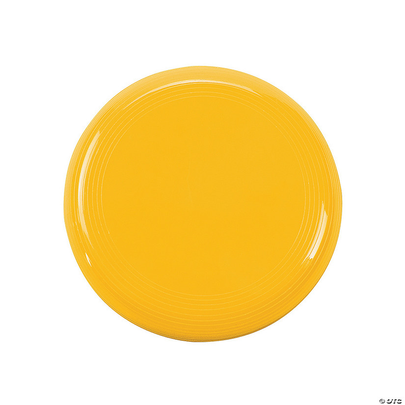 Mini Yellow Flying Discs - Discontinued