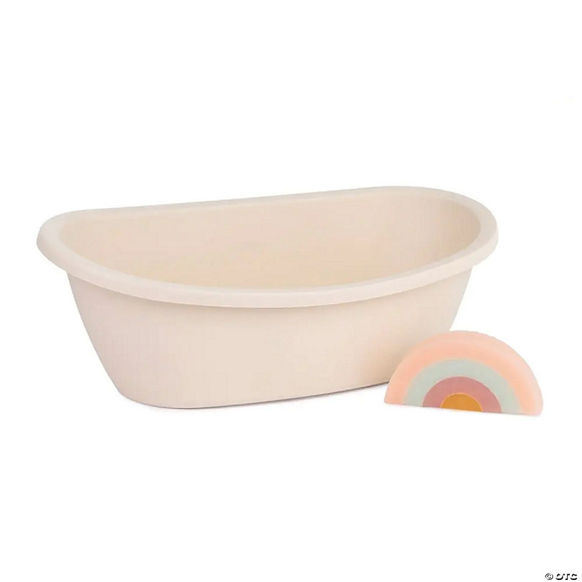 Miniland Bathtub and Rainbow Sponge Set Image