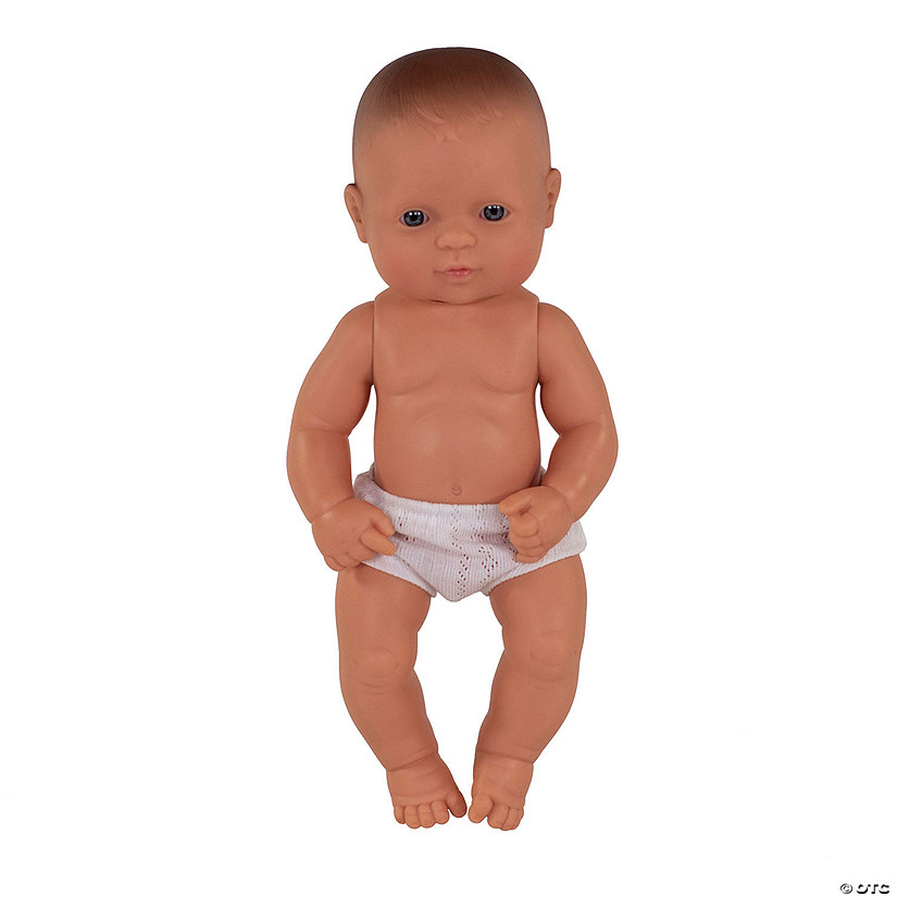 Miniland Educational Anatomically Correct Newborn Doll, 12-5/8", Caucasian Boy Image