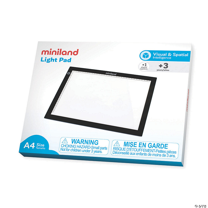 Miniland Educational Portable Light Pad 15'' (A4 Size) Image