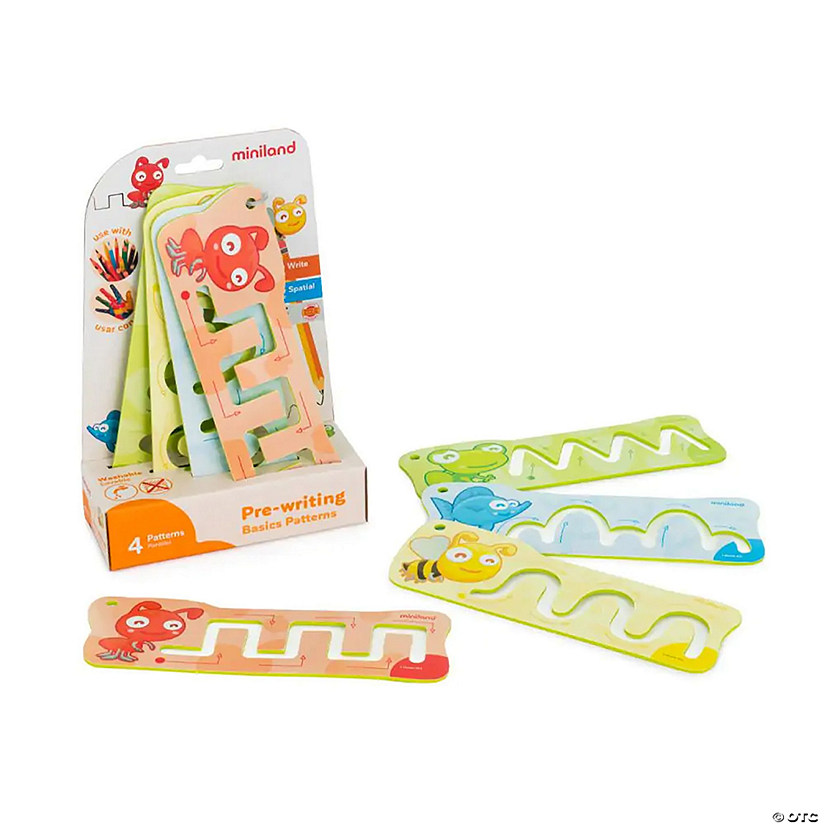 Miniland Pre-Writing Basics Patterns Image