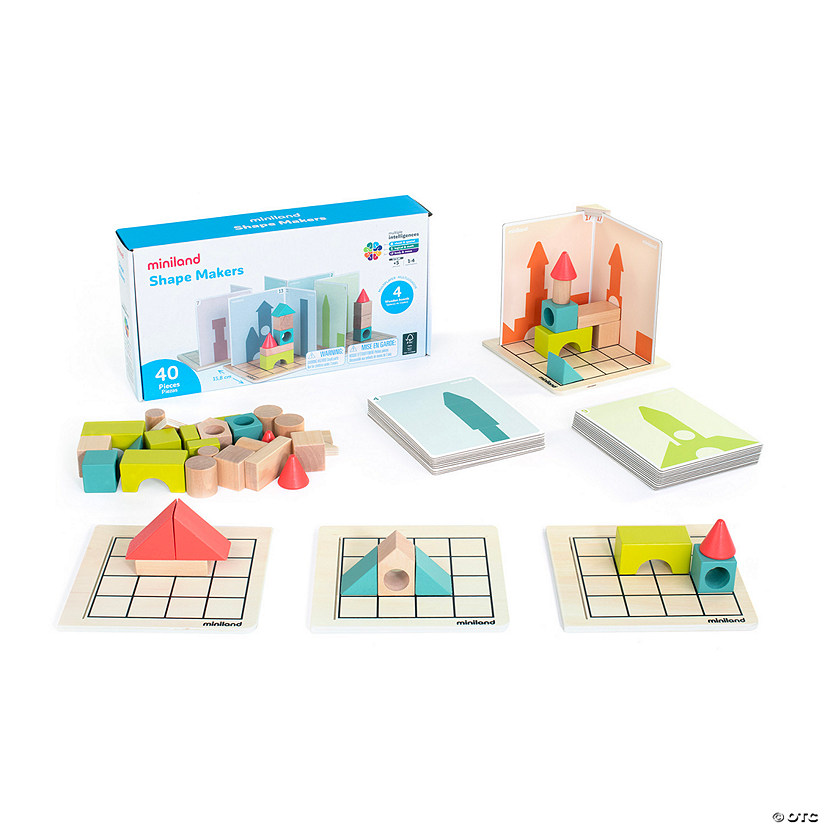 Miniland Shape Makers Building Game Image