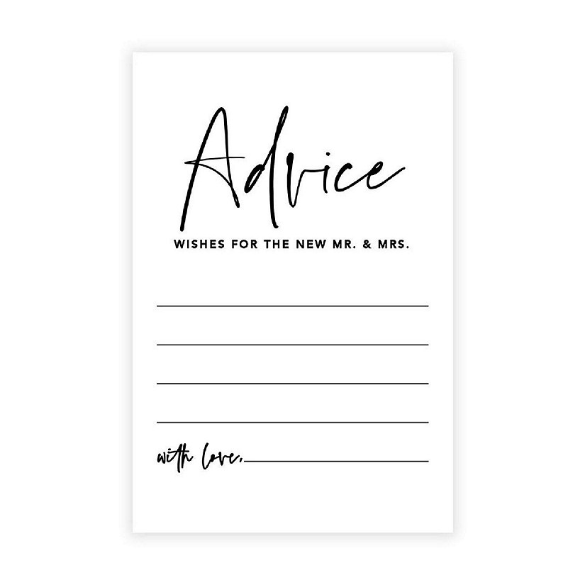 Minimal Line Advice 4x6IN 56PC Image