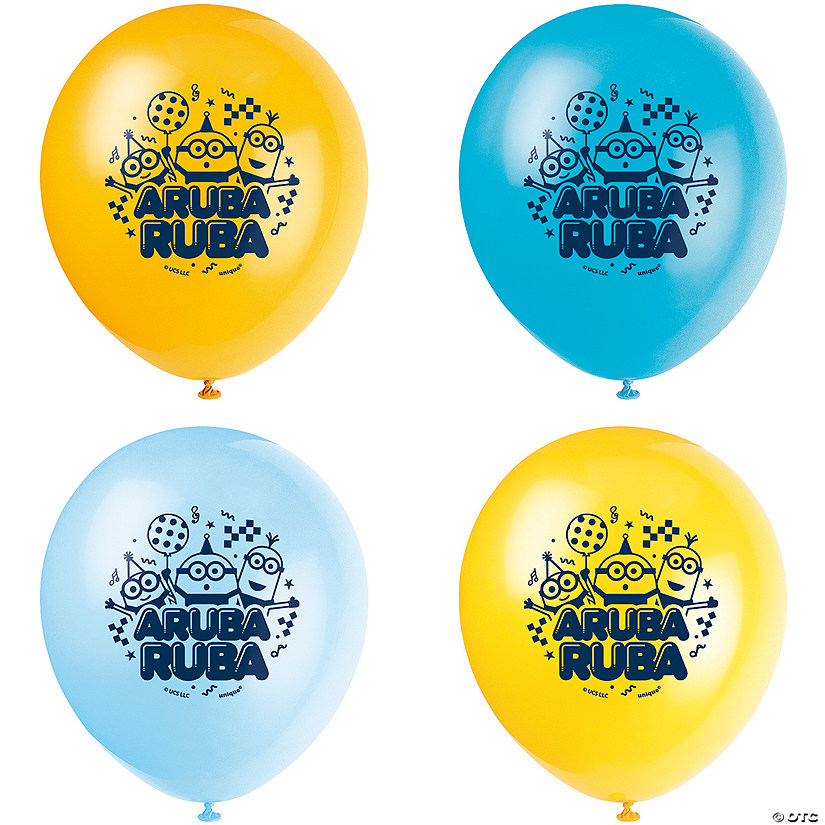 Minions&#8482; 11" Latex Balloons- 8 Pc. Image
