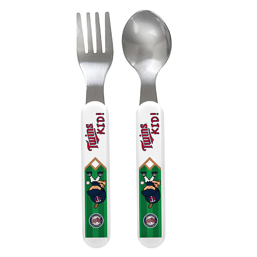 Minnesota Twins - Baby Fork & Spoon Set Image