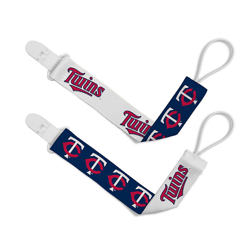 Minnesota Twins - Pacifier Clip 2-Pack Image