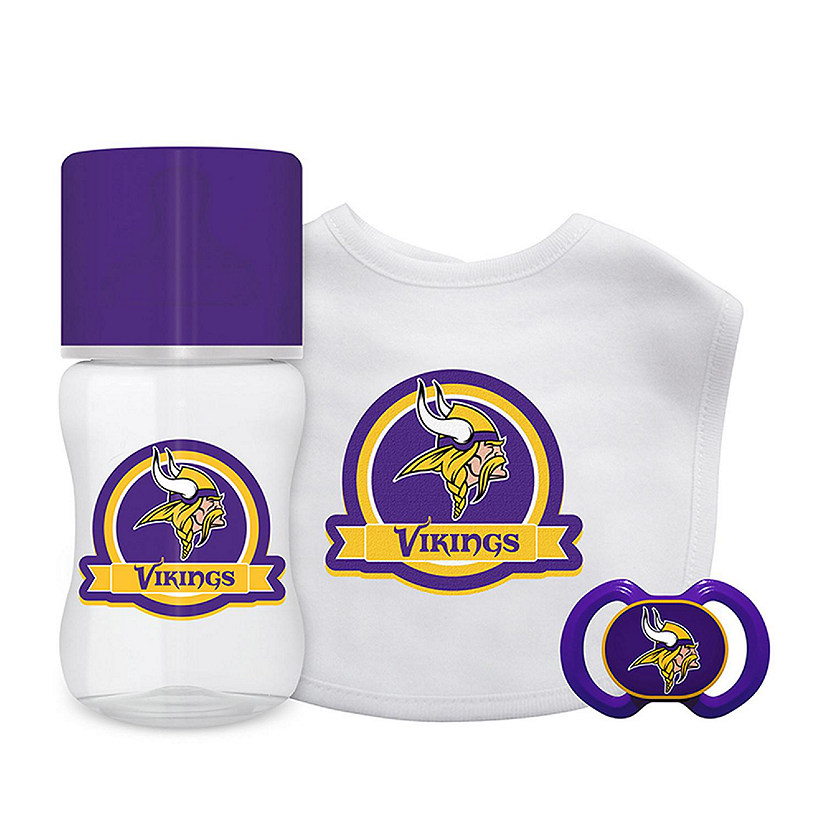 Minnesota Vikings - 3-Piece Baby Gift Set Image