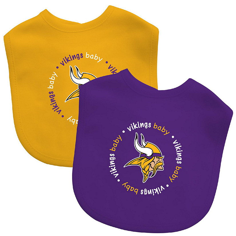 Minnesota Vikings - Baby Bibs 2-Pack Image