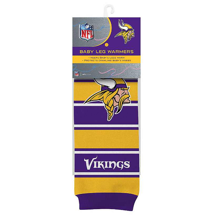 Minnesota Vikings Baby Leg Warmers Image