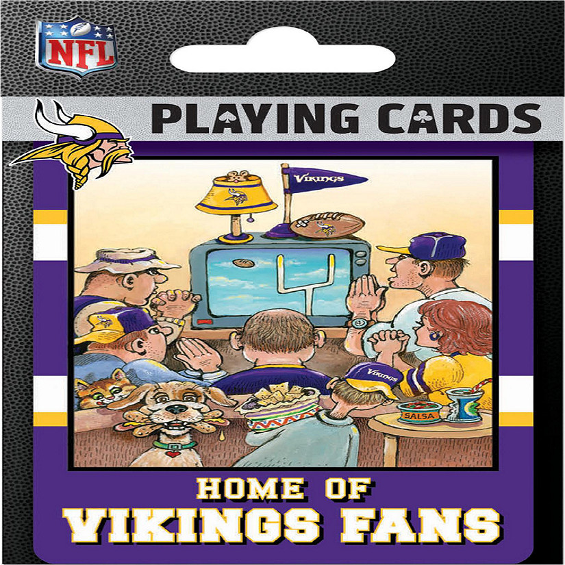 Minnesota Vikings Fan Deck Playing Cards - 54 Card Deck Image
