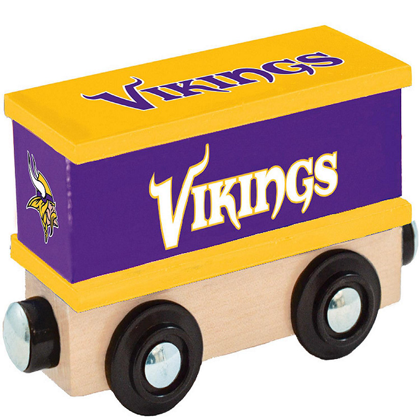 Minnesota Vikings Toy Train Box Car Image