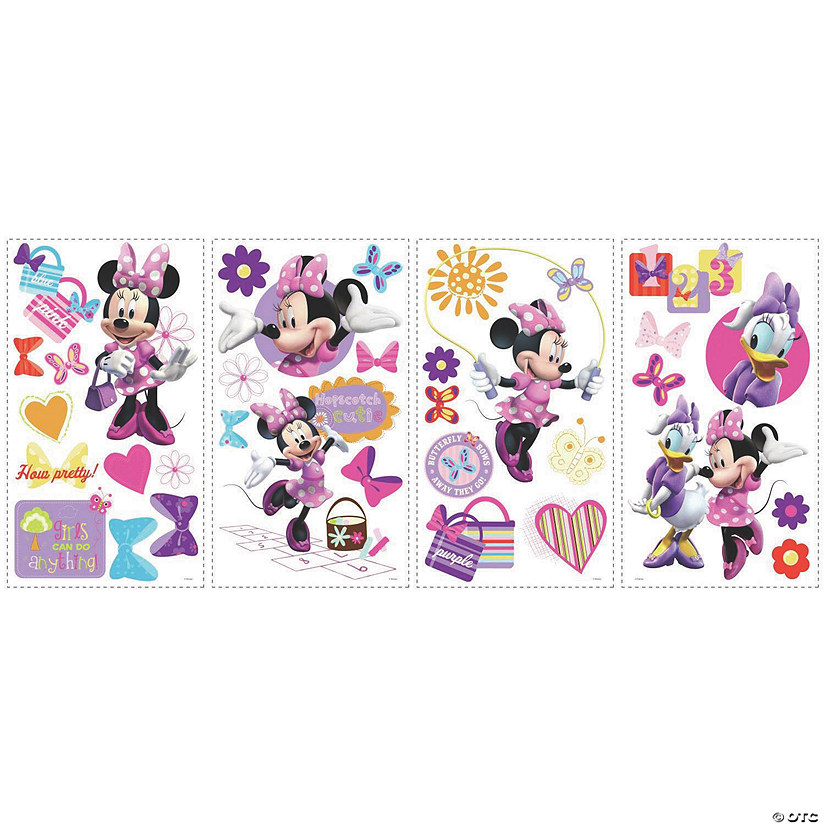 Minnie Bow-Tique Peel & Stick  Decals Image
