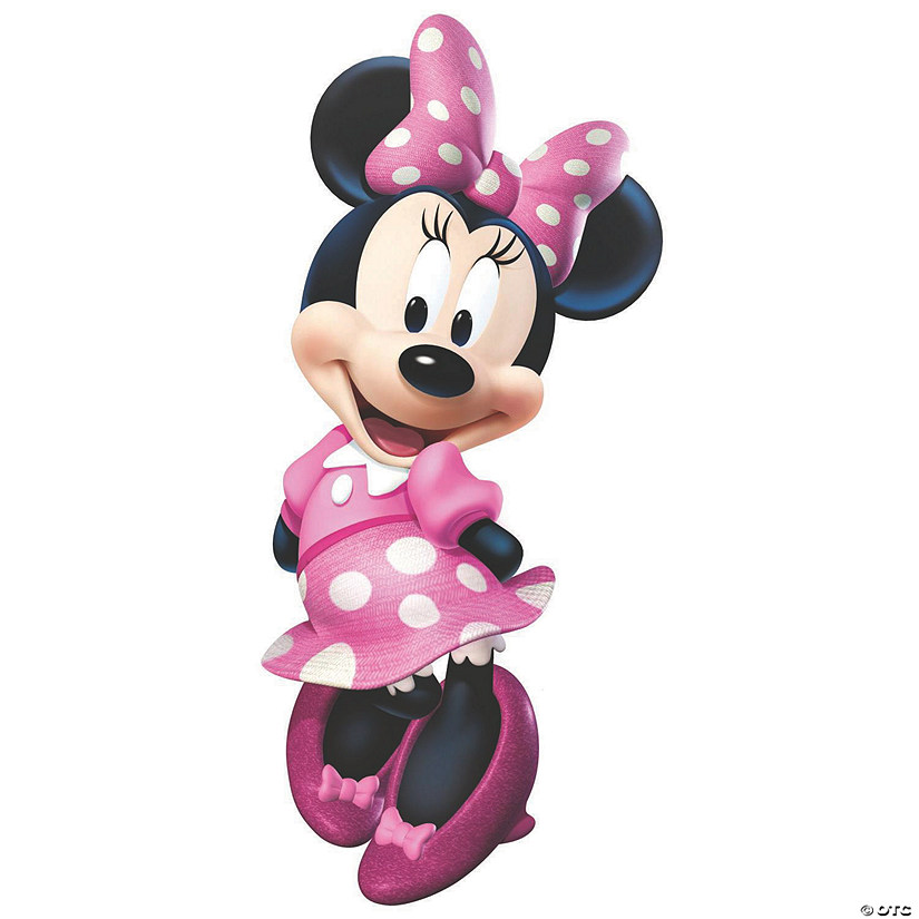 Minnie Bow-Tique Peel & Stick Giant Decal Image