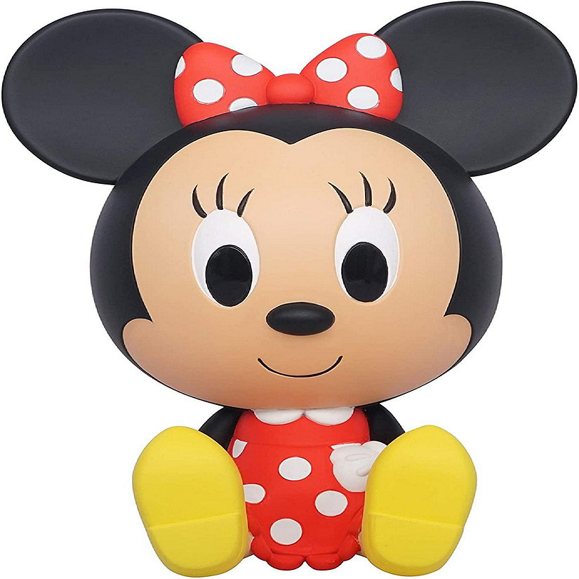 Minnie Mouse Sitting 8 Inch PVC Figural Bank Image