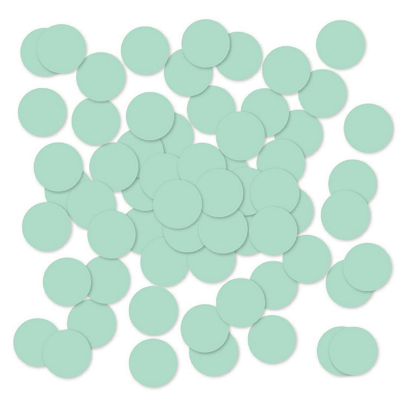 Mint Green Confetti 180-Pack Image