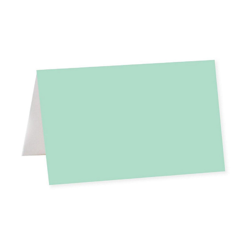 Mint Green Table Tent Place Cards 20-Pack Image