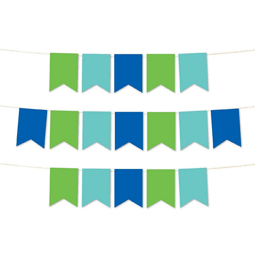 Mint Peach Baptism Pennant - 4 x 5.5 Inch Image