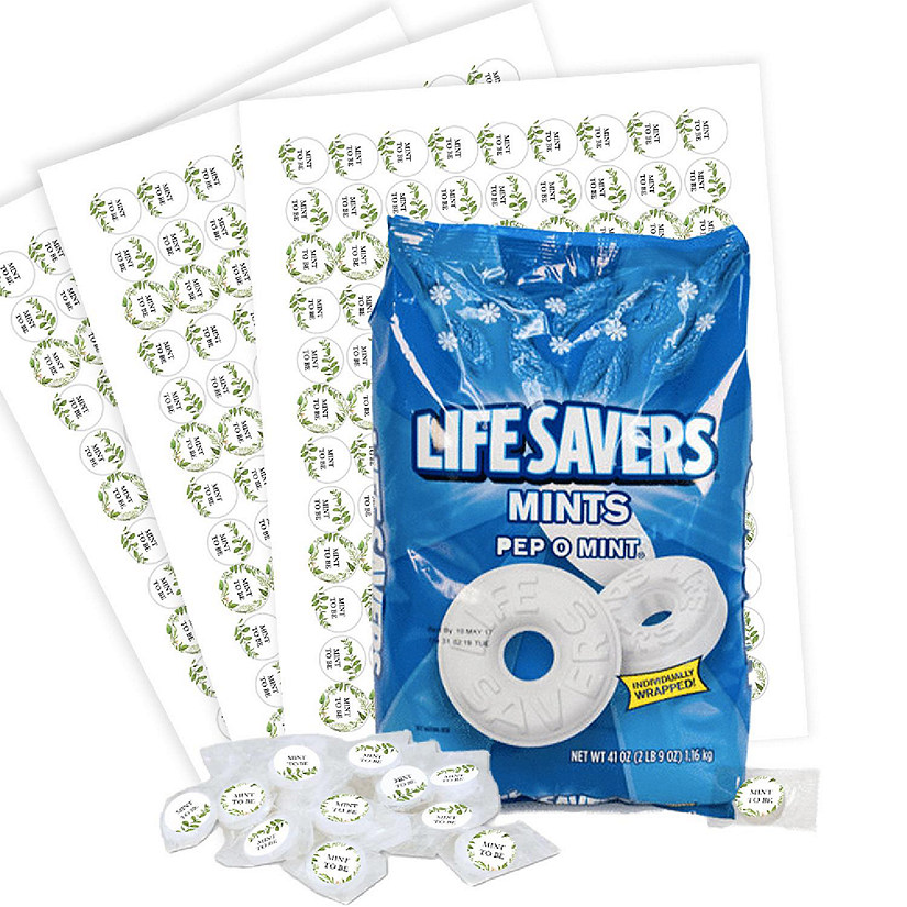 Mint to Be Wedding Favors Lifesaver Mint Personalized Party 