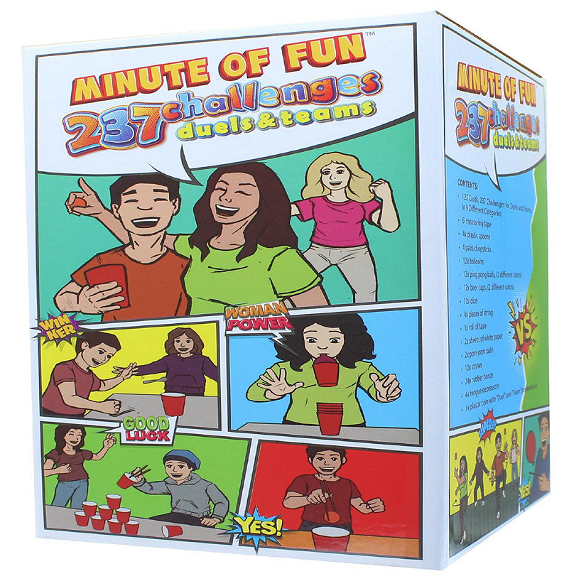Minute of Fun Party Game  237 1-Minute Challenges Image