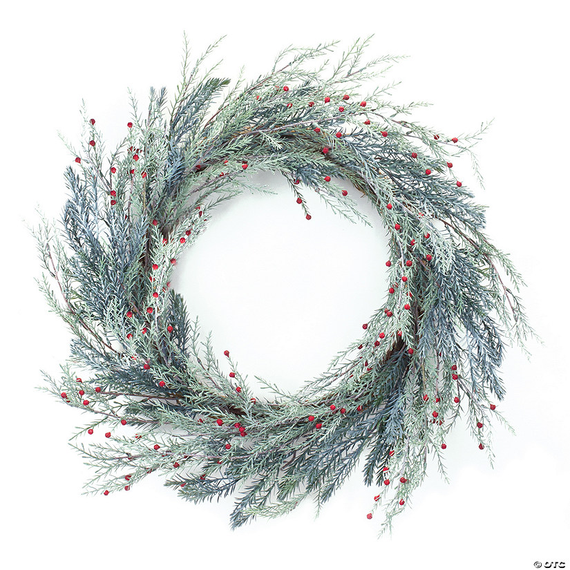 MiPropered Pine Berry Wreath 24"D Plastic Image
