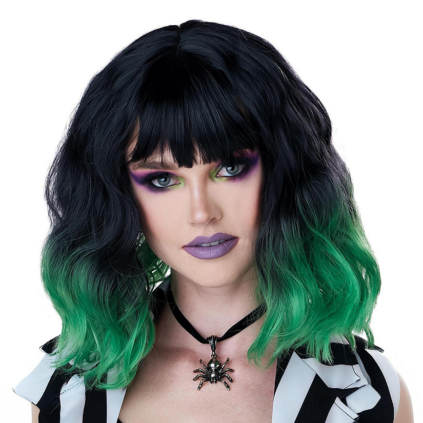 Miss Behaving Wig Green Image