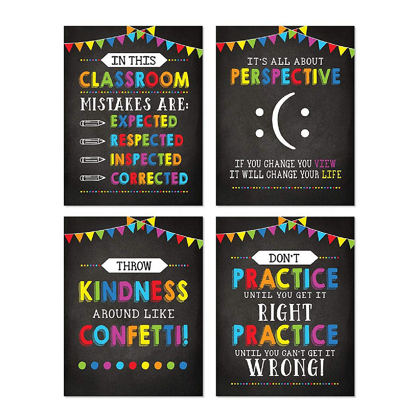Mistakes Are Expected 8.5x11in 4-Pack Image
