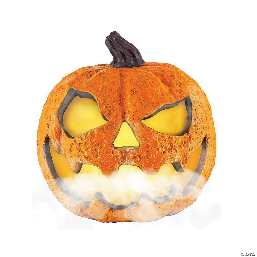 Misting Pumpkin Halloween Decoration Image