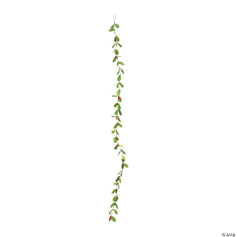 Mistletoe String Garland (Set Of 2) 6'L Polyester Image