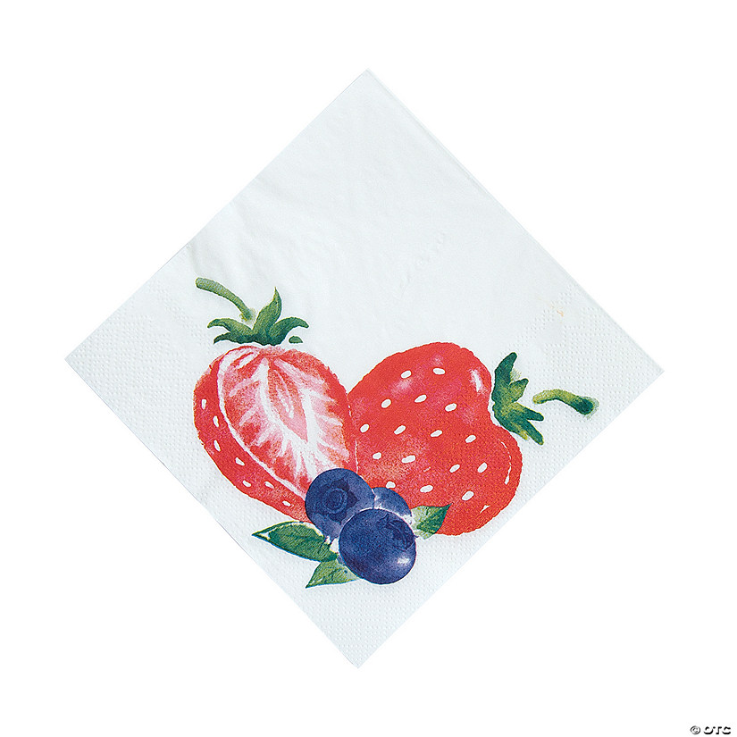 Mixed Berry Luncheon Napkins - 16 Pc. Image