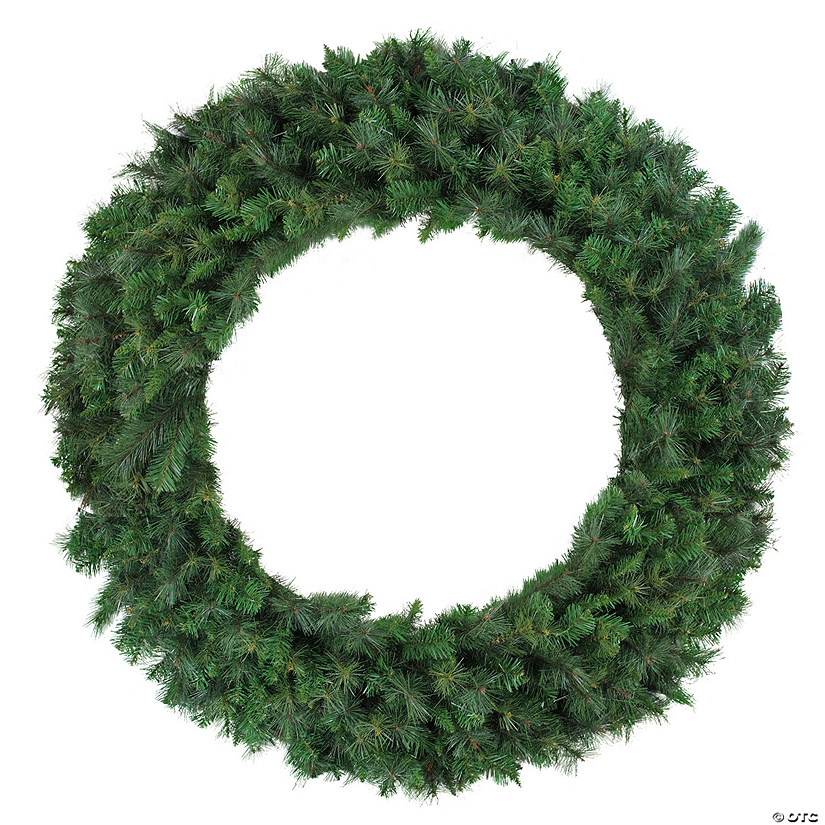 Mixed Canyon Pine Artificial Christmas Wreath - 60-Inch  Unlit Image