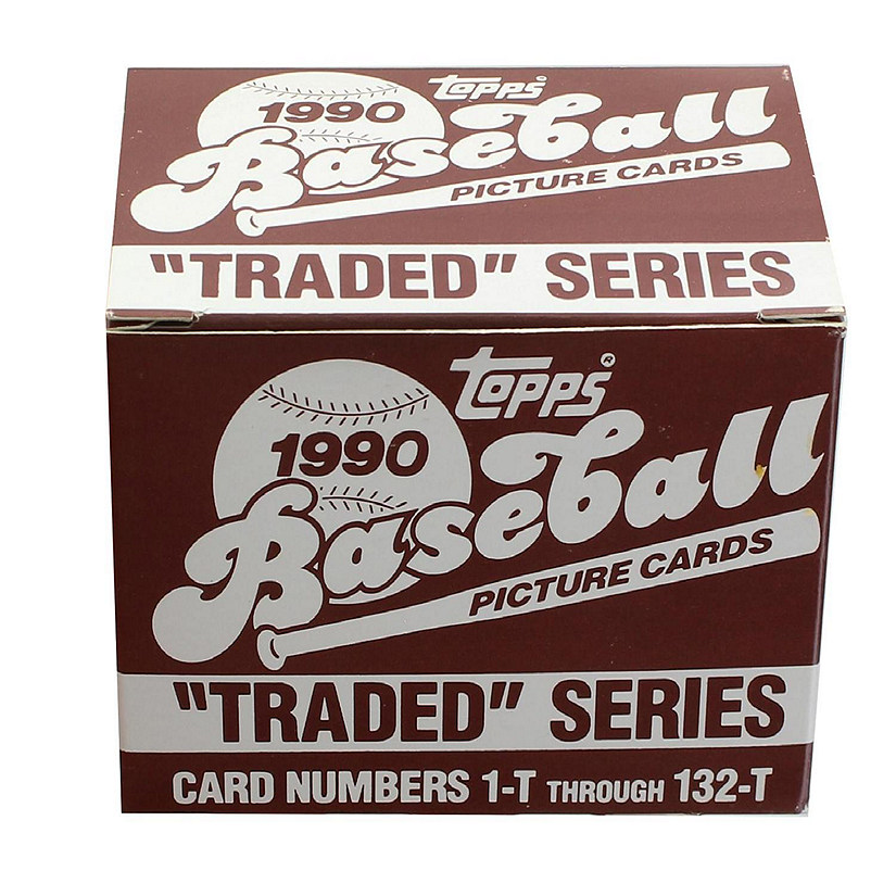 MLB 1990 Topps Baseball Traded Series  Set of 132 Cards Image