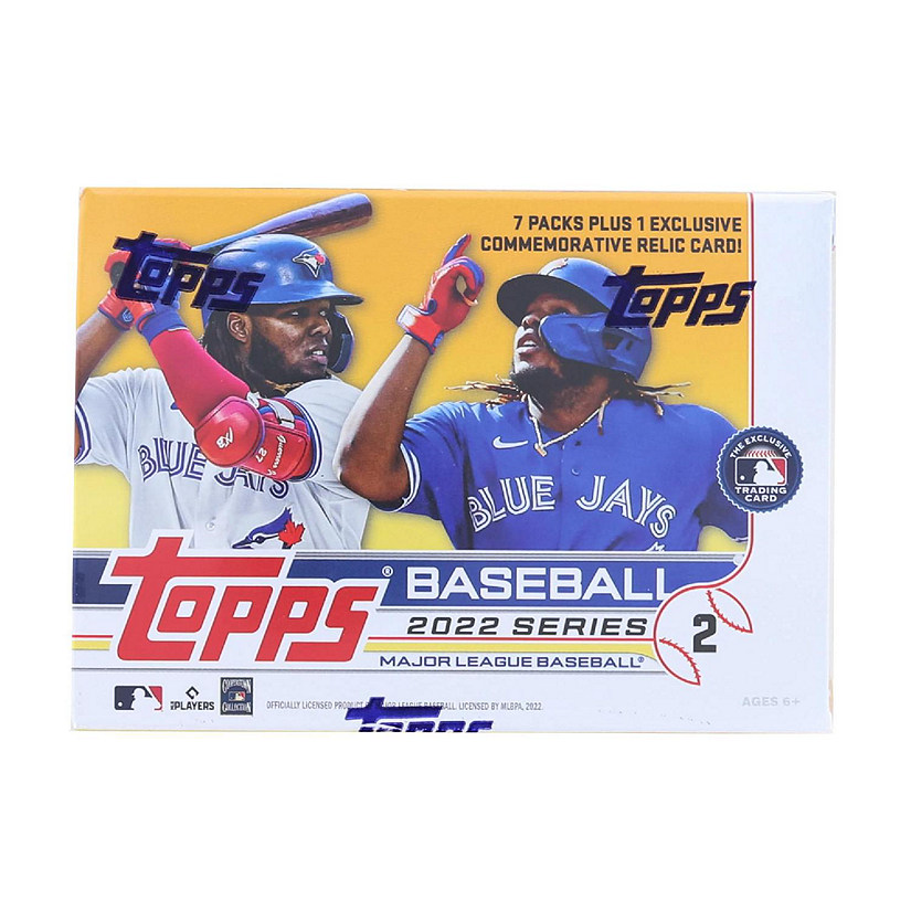 MLB 2022 Topps Baseball Series 2 Relic Box  7 Packs Image
