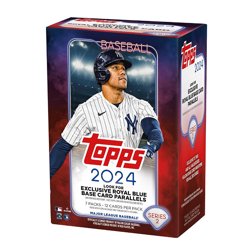 MLB 2024 Topps Baseball Series 2 Value Box  7 Packs Per Box Image
