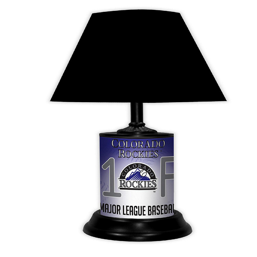 MLB Desk Lamp Colorado Rockies