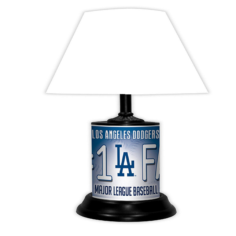 MLB Desk Lamp Los Angeles Dodgers Oriental Trading