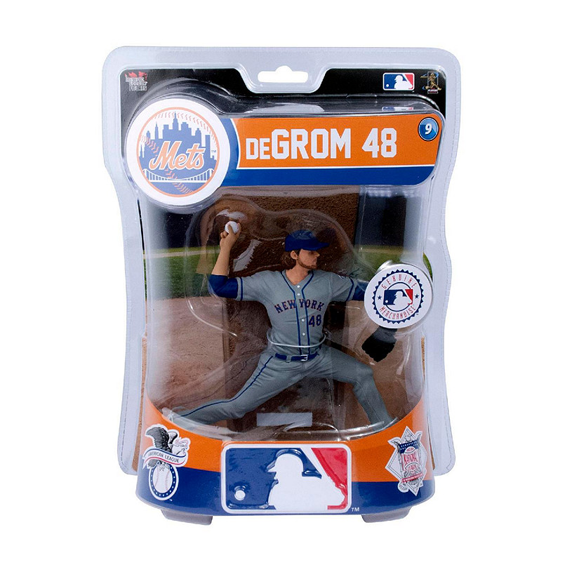 MLB New York Mets 6 Inch Figure  Jacob DeGrom Image