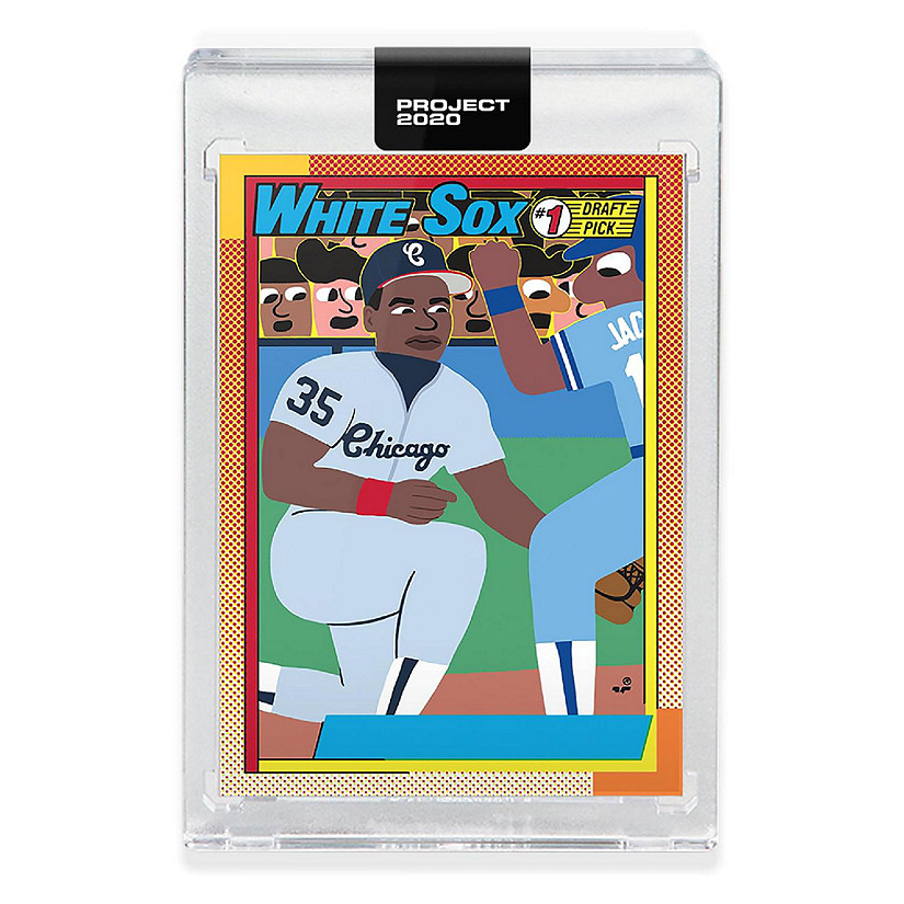 MLB Topps PROJECT 2020 Card 141  1990 Frank Thomas by Keith Shore Image