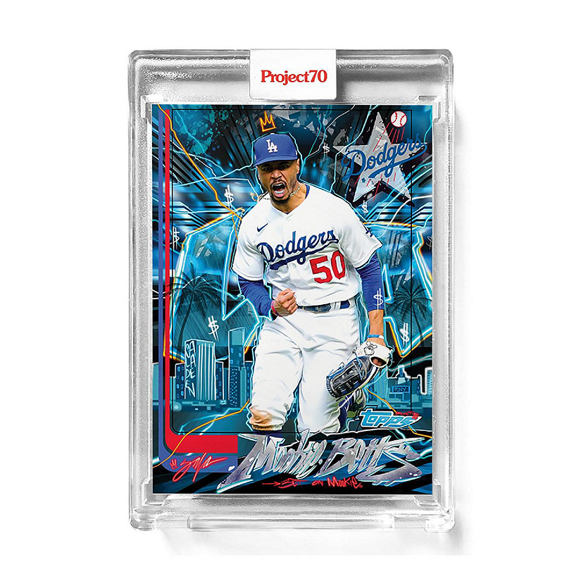 MLB Topps Project70 Card 282  1982 Mookie Betts by King Saladeen Image