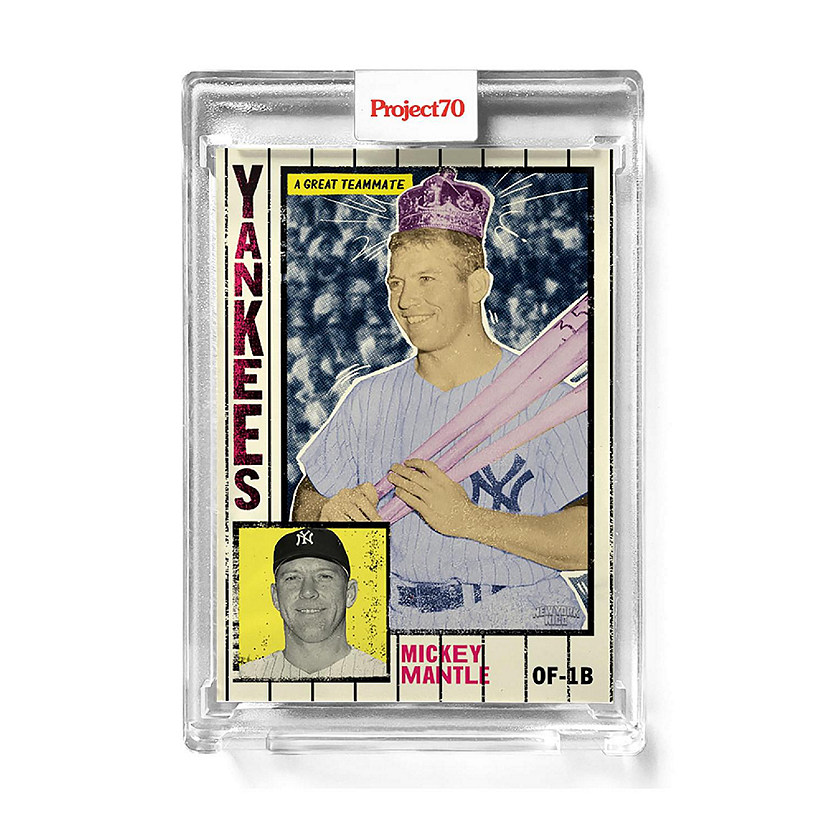 MLB Topps Project70 Card 284  1984 Mickey Mantle by New York Nico Image