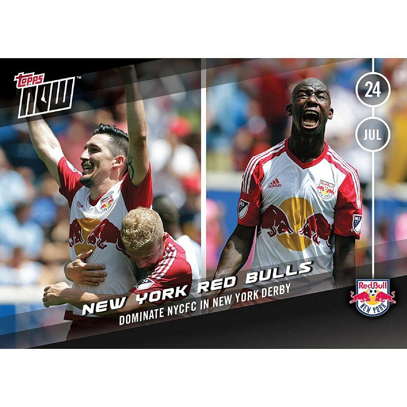 MLS NY Red Bulls #9 Topps NOW Trading Card Image