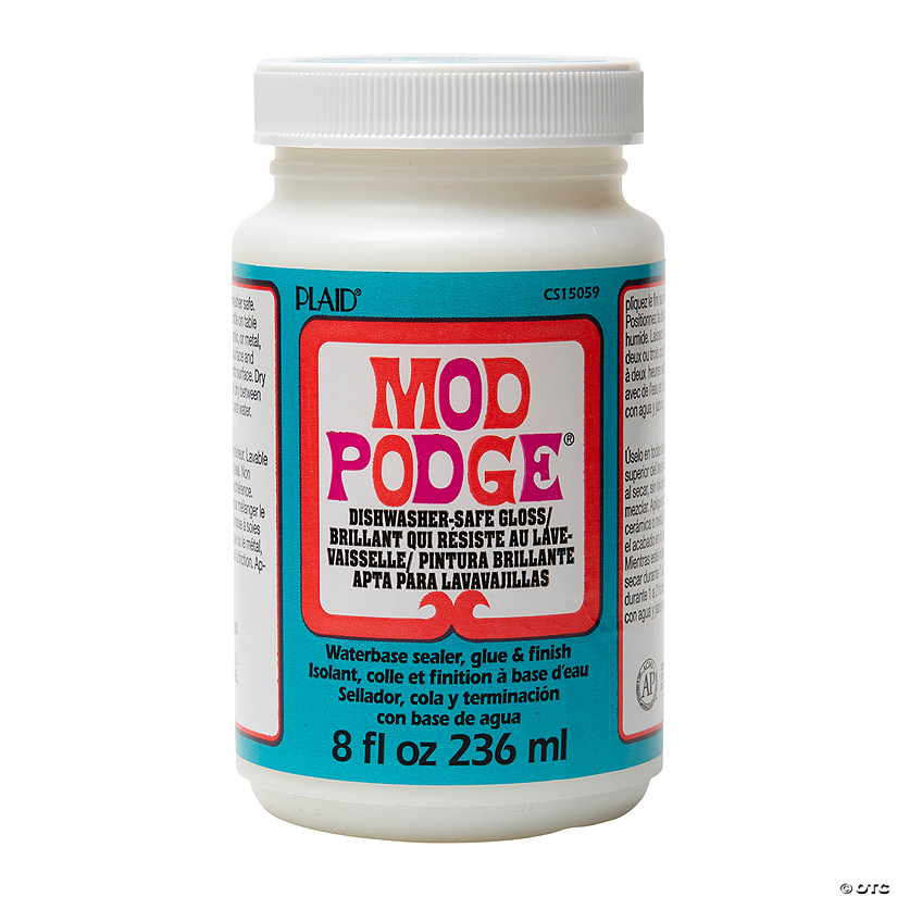 Mod Podge<sup>&#174;</sup> Dishwasher-Safe Gloss Acrylic Sealer - 8 oz Image