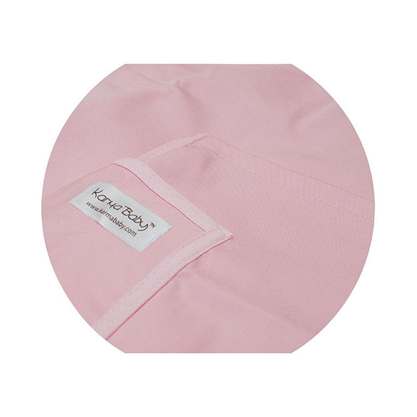 Modern Organic Baby Sling, Pink - Large Image