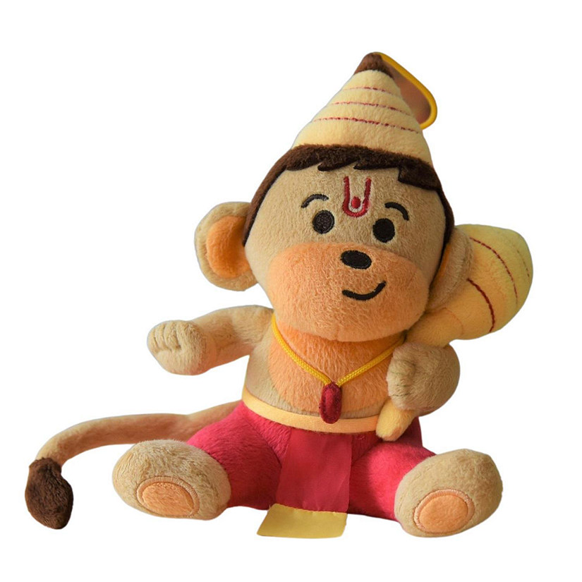 Modi Toys Baby Hanuman Mini Plush - 7" Image